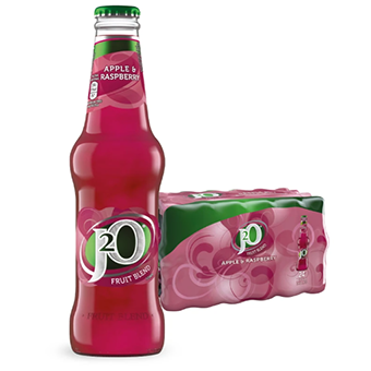 J2O Apple & Raspberry Glass Bottle-24x275ml01